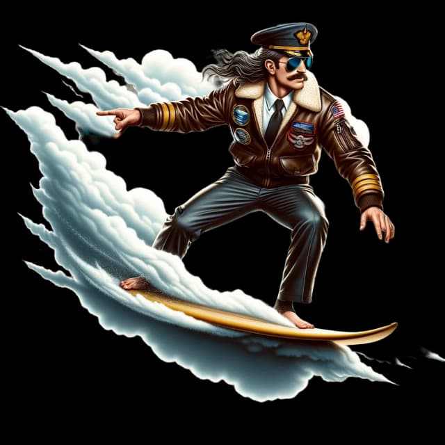 Danny Surfs Clouds logo