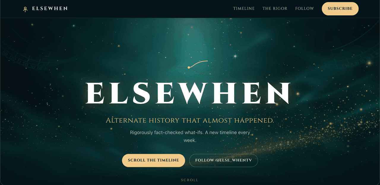 Elsewhen.tv preview